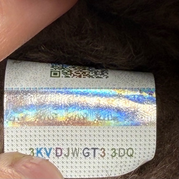 NEW NIB UGG Brown Black Pony Hair Cheetah Leopard Print Pattern Tasman Slippers - Picture 6 of 9